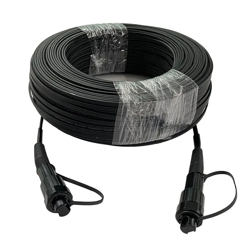 Wodoodporny, wstępnie podłączony kabel krosowy typu Drop Cable